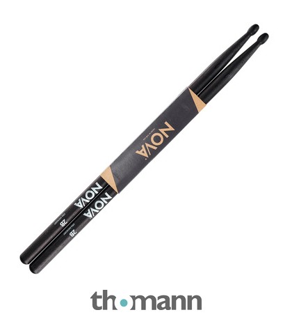 Vic Firth 2BB Nova Hickory Wood Black