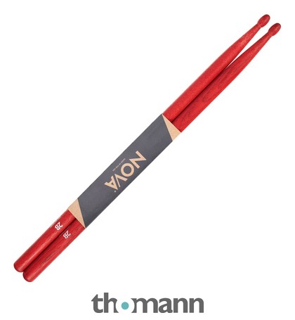 Vic Firth 2BR Nova Hickory Wood Tip Red