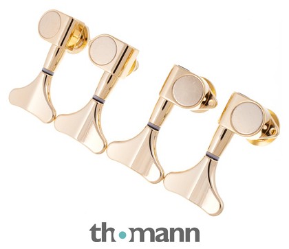 Harley Benton Parts Bass Tuners Set Gold