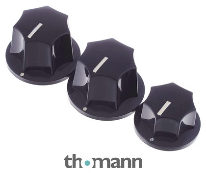 Harley Benton Parts J-Style Poti Set BK