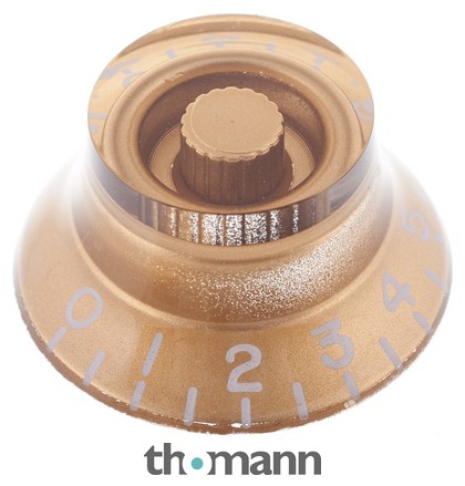 Harley Benton Parts SC-Style Top Hat Knob GD