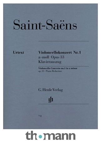 Henle Verlag Saint-Saëns Cellokonzert Nr.1