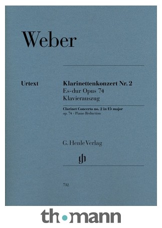Henle Verlag Weber Clarinet Concerto No.2