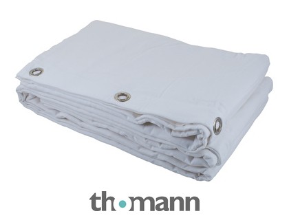 Stairville Curtain 160g/m² 6.0x3.0m Wh