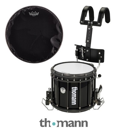 Thomann SD1412BL HT + Remo Black Max