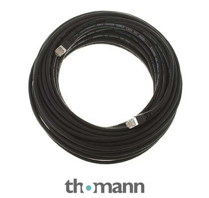 Telegärtner CAT6A Patchkabel 25m, sw