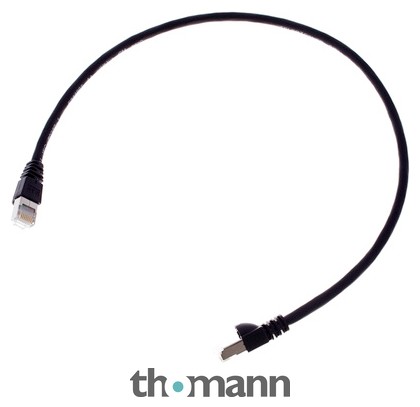 Telegärtner CAT6A Patchkabel 0,5m, sw