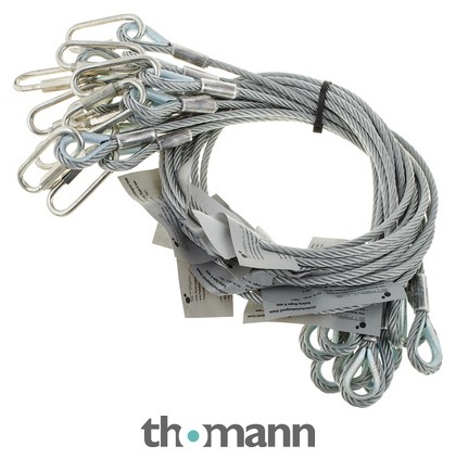 Stairville Safety Set 100cm/6mm 10pcs.
