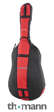 Roth & Junius BSB-01 3/4 RD/BK Bass Soft Bag