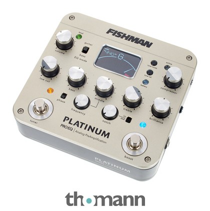 7. Fishman Platinum Pro EQ/DI Analog Preamp Pedal