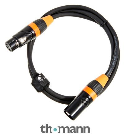 💡 Stairville PDC3CC DMX Cable 1,0 m 3 pin
