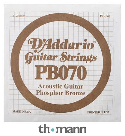 Daddario PB070 Single String