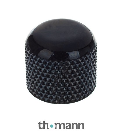Harley Benton Parts Dome Knobs Plastic Black