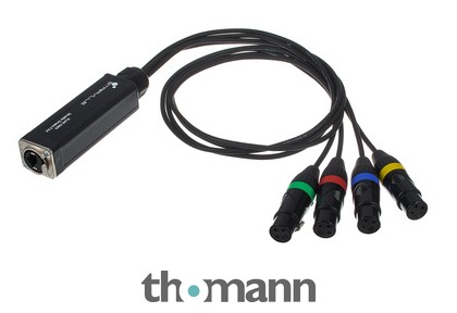 Stairville RJ45 DMX Shuttle Snake FX4