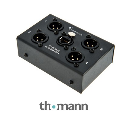 Stairville RJ45 DMX Split Box MX4