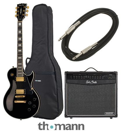 Harley Benton SC-500 BK Vintage Serie Bundle – United States