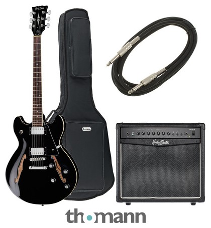 Harley Benton HB-35 BK Vintage Series Bundle – United States