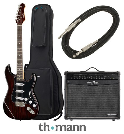 Harley Benton ST-70 Rosewood Deluxe S Bundle