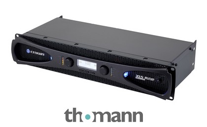 CROWN (AMCRON) XLS 1502 パワーアンプ 電源コード付き AMCRON CROWN XLS1502 【ステレオパワーアンプ】 ｜イケベ楽器店