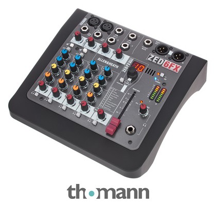 Allen & Heath zed-6 console di mixaggio mixer analogico piccolo compatto Live Studio di-ingressi 