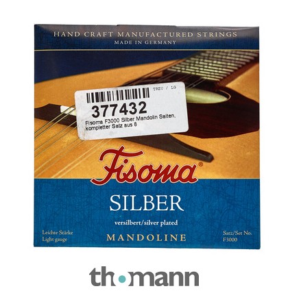Corde Per Mandolino Rotosound RS80 - Set Di Corde Muta Professionali Made In UK - Foto 2