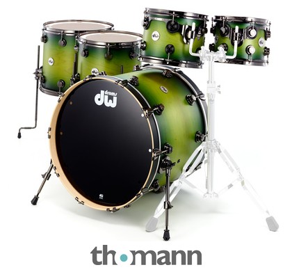 DW Satin Speciality Green BurstDW Satin Speciality Green Burst  
