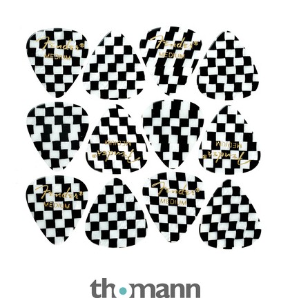 Fender 351 Checker Picks Medium Set