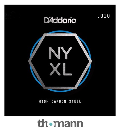 Single Electric Guitar Strings .010 - Daddario Nys010 Single String Thomann Uk