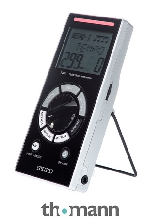 Seiko SQ-200 Metronome Black