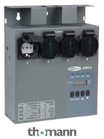 Showtec DIM-4 4-Ch. Dimmer/Switcher