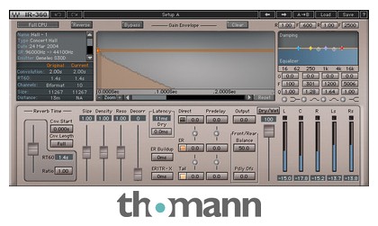Waves IR360 Convolution Reverb