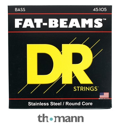 Dr Strings Fat Beam Stainless 045 105 Thomann Uk