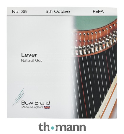 Bow Brand NG 5th F Gut Harp String No.35