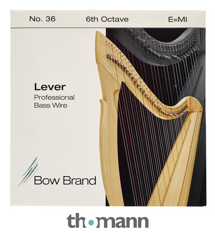 Bow Brand BWP 6th E Harp Bass Wire No.36