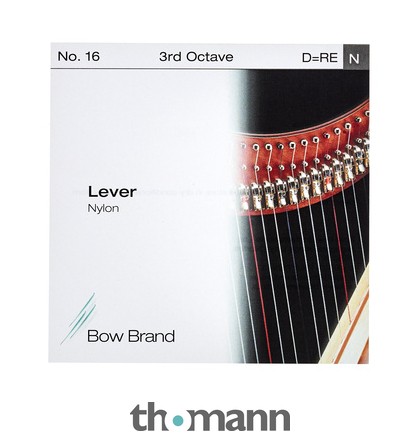 Bow Brand Lever 3rd D Nylon Str. No.16