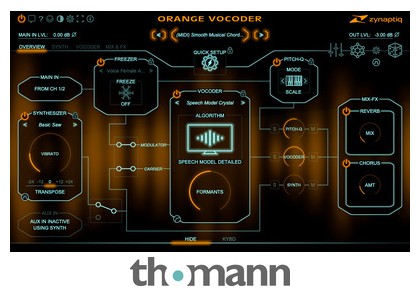 Zynaptiq Orange Vocoder IV