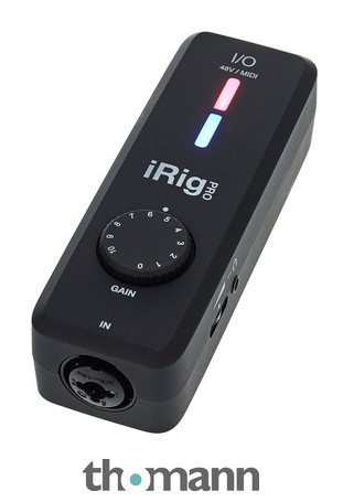 iRig Pro I/O (ACアダプタ付き・lightningケーブル欠品)