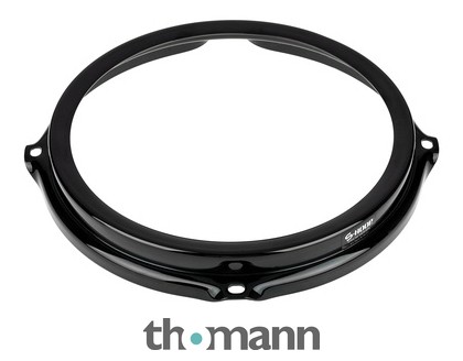 S-Hoop SH084-BLK 8" Drumhoop 4-hole