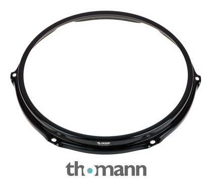 S-Hoop SH126-BLK 12" Drumhoop 6-hole