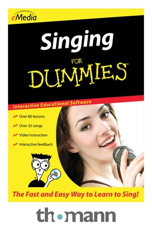 Emedia Singing For Dummies Win Thomann Uk