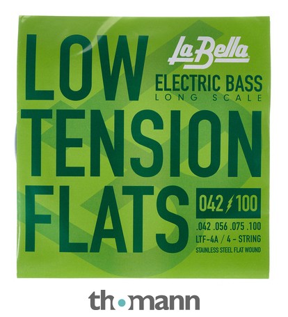 La Bella LTF-4A Bass Low Tension Flats