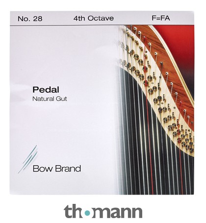 Bow Brand Pedal Natural Gut 4th F No.28