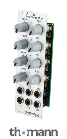 Doepfer | A-138sV Mini Stereo Mixer ミキサー