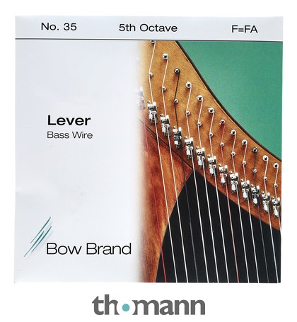 Bow Brand BW 5th F Harp Bass Wire No.35