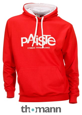 Paiste Contrast Hoody Red M