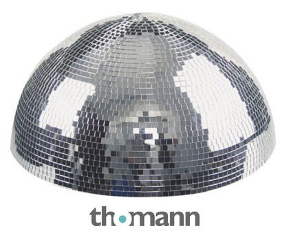 Gold Half Mirror Ball 12inch 30cm-With Built In Motor disco mirror