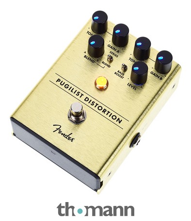 Fender Pugilist Distortion Pedal – Thomann United States Fender Pugilist Distortion Pedal – Thomann United States
