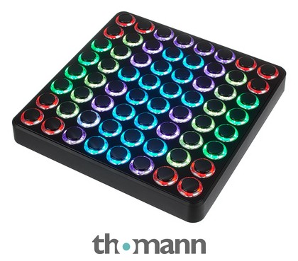 DJ Techtools Midi Fighter 64 black – Norway