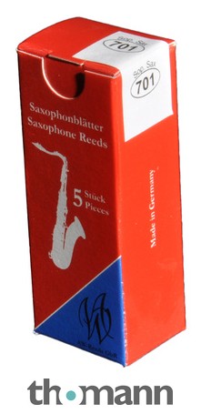 Hemke Saxophone Soprano 2.5 Boite avec 5 anches
