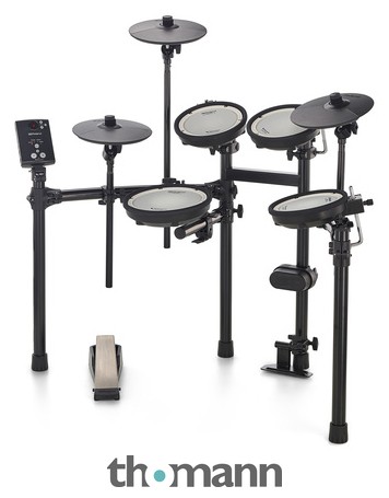 Digital Electronic Drum Training Pad Tempo Metronome with Earphone Drum Practice Training Pad